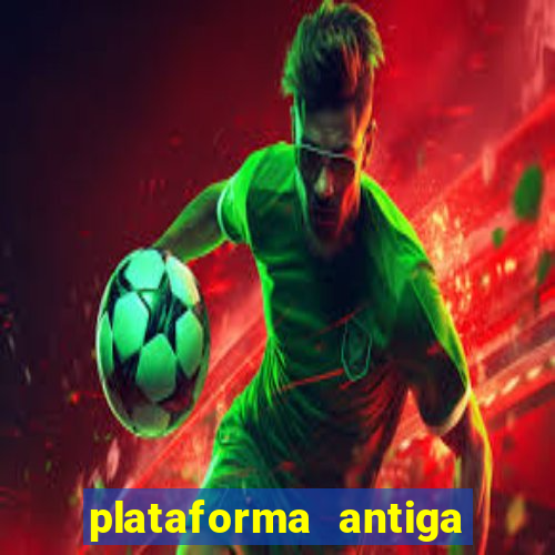 plataforma antiga de jogos